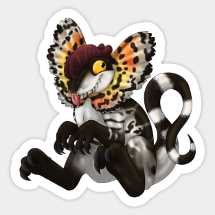 Dilophosaurus: Winter Sticker